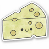 Sticker fromage délicieux (Devant)