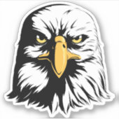 Sticker Front de tête d'aigle (Devant)