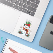 STICKER FROST (Ordinateur portable avec iPhone)