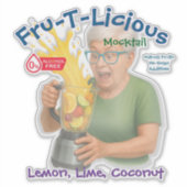 Sticker Fru-T-Délicieux (Devant)