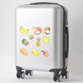 Sticker Fruit (Sur valise)