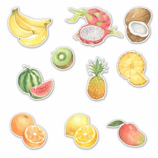 Sticker Fruit (Devant)