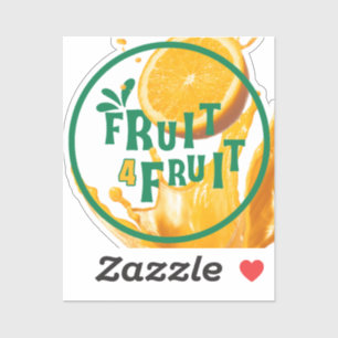 Sticker Fruit 4 Fruit