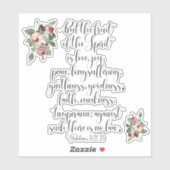 Sticker Fruit de l'Ecriture Esprit (Feuille)