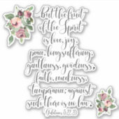 Sticker Fruit de l'Ecriture Esprit (Devant)