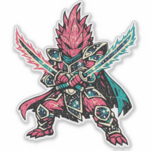 Sticker Fruit du Dragon Dueliste Cosmique — Champion de l'