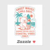 Sticker Fruits doux Jours de refroidissement (Feuille)