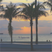 Sticker Ft. Lauderdale Sunrise (Devant)
