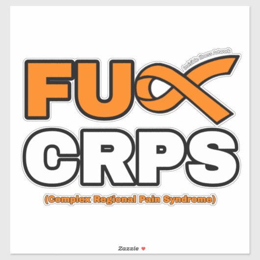 STICKER FU CRPS (Feuille)