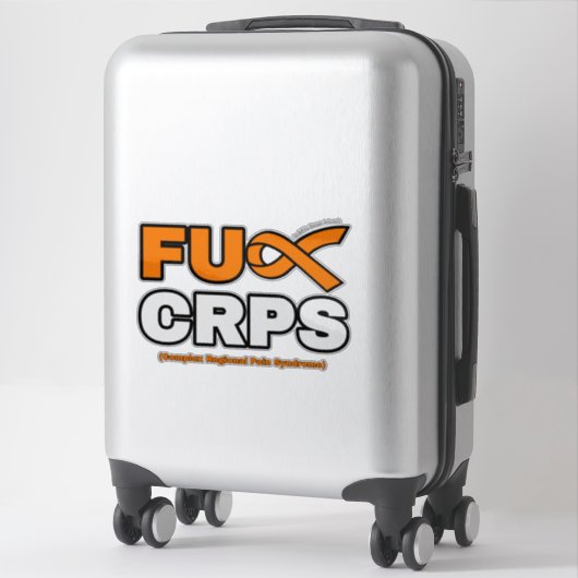 STICKER FU CRPS (Sur valise)