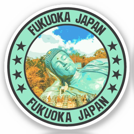 Sticker Fukuoka (Recto)