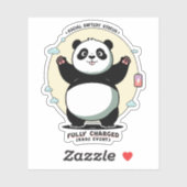 Sticker Fully Charged Rare Event – Social Battery (Feuille)