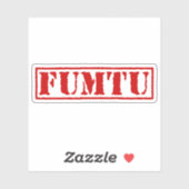 STICKER FUMTU (Feuille)