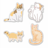 Sticker Fun cat (Devant)