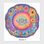 Sticker Fun Floral Inspirant Vibes Positives Inspirationne (Feuille)