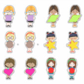 Sticker Fun forme les enfants (Devant)