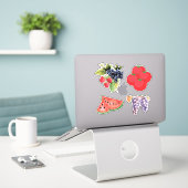 Sticker Fun Furit Pack Watermelon Berries raisins (Ordinateur portable sur le bureau)