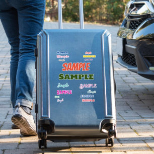 Sticker Fun Nom Variety Pack Inspirivity Personnalisé