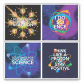 Sticker Fun science cite stciker set (Devant)