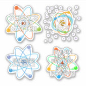 Sticker Fun science cite stciker set (Devant)