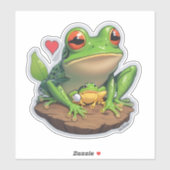 Sticker Fun Spring in de wereld van de kikkers (Vel)