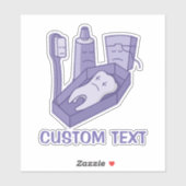 Sticker Funérailles des dents (Feuille)