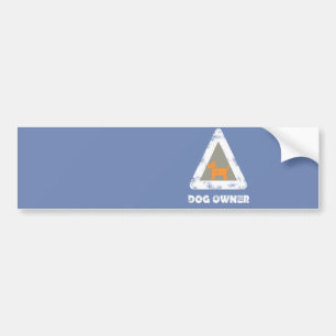 Sticker funky du véhicule triangle Signal du propr
