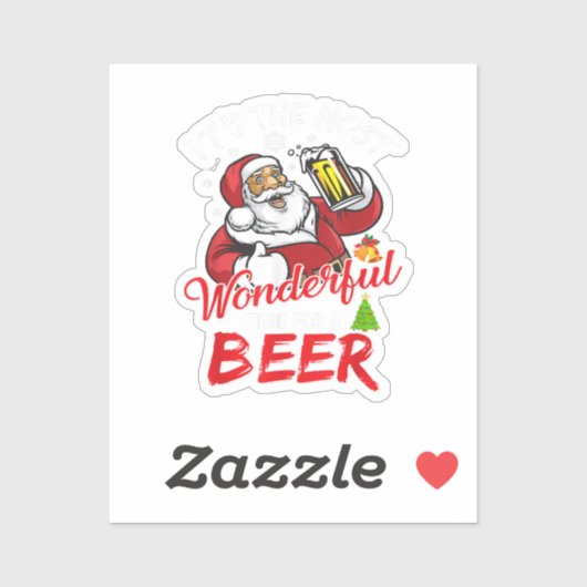 Sticker Funny Christmas (Feuille)