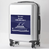 Sticker Funny Cruise Ship (Sur valise)