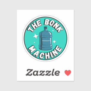 Sticker Funny Cute the bonk machine /Free Palestine design