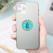 Sticker Funny Cute the bonk machine /Free Palestine design (Téléphone)