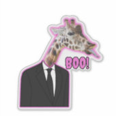 Sticker Funny Giraffe (Devant)