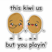 Sticker Funny Kiwi (Devant)