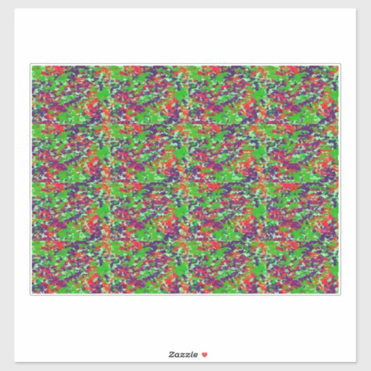 Sticker Funny Magic Eye 67 (Feuille)