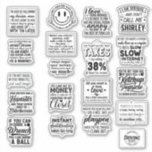 Sticker funny Motivational quotes for life To Inspire You (Devant)