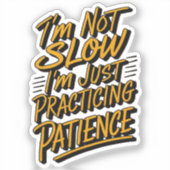 Sticker funny quote (Recto)