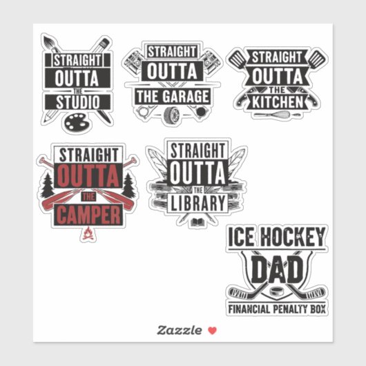 Sticker funny quote sports Printable (Feuille)