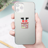 Sticker Funny Santa-I'm Fine. Everything is (Téléphone)