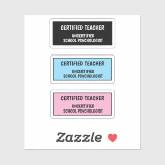 Sticker Funny School Teacher Life 