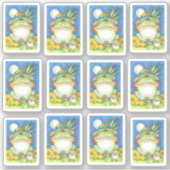 STICKER FUNNY SILLY MÈRE FROG LILITH ET CUTE OFFSPRING (Devant)