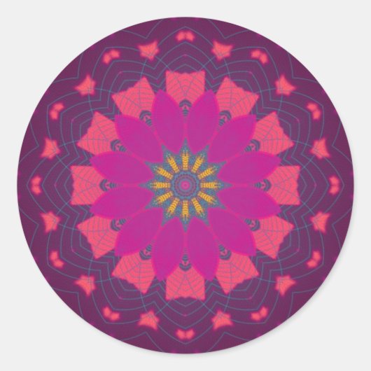 Sticker Fuschia Scopia (Devant)