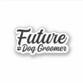 Sticker Futur éleveur de chiens (Devant)