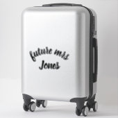 Sticker Futur Mme (Sur valise)