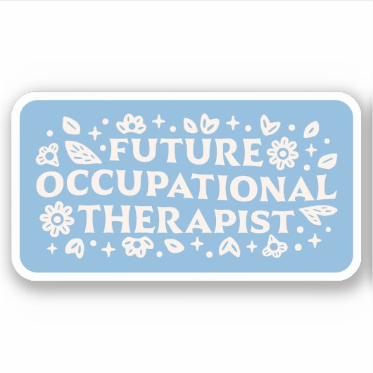 Sticker Future ergothérapeute (Devant)