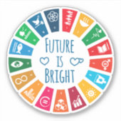Sticker Future is Bright (Devant)