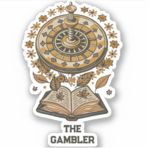 Sticker Fyodor Dostoyevsky, Citation Du Parieur