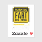 Sticker Gag drôle (Feuille)