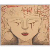 Sticker Gaia. désassembler (Devant)