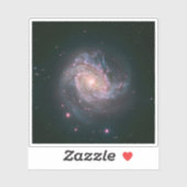 Sticker Galaxie spirale barrée Messier 83.2 (Feuille)