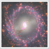 Sticker Galaxie Spirale Ngc 3351. (Devant)